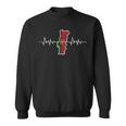 Heartbeat Portuguese Flag Portugal Sweatshirt