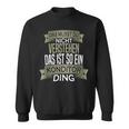 Herren Spruch Männer Beruf Ist So Ein Ding Konditor Sweatshirt