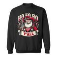 Holiday Cowboy Santa Country Western Christmas Spirit Sweatshirt