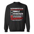 Ich Bin In Meiner Werkstatus Sweatshirt