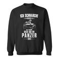 Ich Schnarche Nicht Ich Träume Dass Ich Ein Panzer Bin Sweatshirt