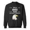 Ist So Ein Adler Ding Slogan Sweatshirt