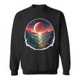Outer Wilds Text Moon Mountain Forest Tree House Sun Sweatshirt