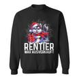 Reindeer War Ausverkauft Weihnachten Husky Fest Slogan Sweatshirt