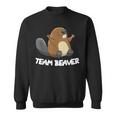 Rodent Team Beaver Team Beaver Cool Flannelette Sweatshirt