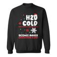 Science Makes Christmas Glow Science Teacher Scientist Sweatshirt