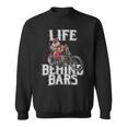 Tattoo Santa Life Behind Bars Biker Santa Shirt Sweatshirt