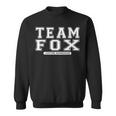 Team Fox Familienmitglied Nachname Reunion Crew Mitglied Geschenk Sweatshirt