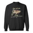 With Text 'Das Ist Ein Jürgens Ding' Sweatshirt