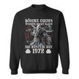 WikingerMänner Odin Wikinger Jahrgang 1972 Geburtstags Sweatshirt