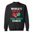 World Best Table Tennis Trainer Sweatshirt