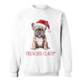 Frenchie Claus French Bulldog Christmas Sweatshirt