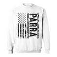 Parra Surname Surname Team Parra Family Reunion Blue Sweatshirt