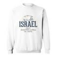 Retro Styleintage Israel S Sweatshirt