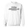 Team Jaramillo Proud Surname Last Name Gray Sweatshirt