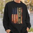 50 Years Old Vintage 1975 American Flag 50Th Birthday Men Sweatshirt Gifts for Him