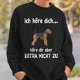 Airedale Terrier Hund Airedale Terrier S Sweatshirt Geschenke für Ihn