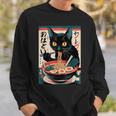 Anime Manga Kawaii Otaku Ramen Cat Christmas Sweatshirt Geschenke für Ihn