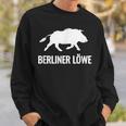 Berliner Löwe Wildschwein Geschenkidee Sweatshirt Geschenke für Ihn