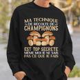 Champignon Ma Technique De Récolte De Champignons Cèpes Sweater e Cadeaux pour lui