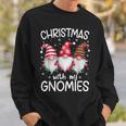 Christmas With My Gnomies Xmas Family Gnome Winter Holiday Sweatshirt Gifts for Him