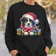 Christmas Hat Border Collie Border Collies Sweatshirt Geschenke für Ihn