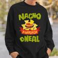 Damen Nacho Average Oneal Birthday Personalisierter Nachname Mit-Ausschnitt Sweatshirt Geschenke für Ihn