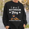 Das Ist Ein Rottweiler Ding Geschenk Rottweiler Sweatshirt Geschenke für Ihn