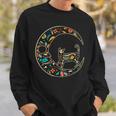 Dia De Los Muertos Chat Lune Sweater e Cadeaux pour lui
