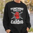 Dinge Zu Schlachtist Mein Cardio Sweatshirt Geschenke für Ihn