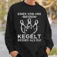 Eineron Uns Beiden Kegelkönig Sweatshirt Geschenke für Ihn