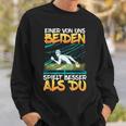 Einon Uns Beiden Spielt Besser Als Du Tischten German Sweatshirt Geschenke für Ihn