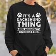 Es Ist Ein Dackel-Ding-Dackel Sweatshirt Geschenke für Ihn