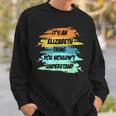 Es Ist Ein Elizabeth-Ding Lustiger Neuheit Sweatshirt Geschenke für Ihn