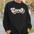 Ezra Name Personalised Surname First Name Ezra Sweatshirt Geschenke für Ihn