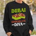 Dubai Chocolate Slogan Sweatshirt Geschenke für Ihn