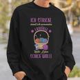 Knitted Ich Stricke Damit Ich Niemanden Erwürge Sweatshirt Geschenke für Ihn