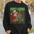 Polish Meme Christmas Bobr Kurwa Bober Bobr Sweatshirt Geschenke für Ihn