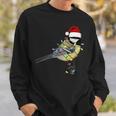 Great Tit Christmas Bird Santa Garden Bird Sweatshirt Geschenke für Ihn