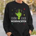 Grumpy Schöne Scheiß Weihnachten Xmas Hate Bad Mood Christmas Sweatshirt Geschenke für Ihn