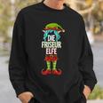 Hairdresser Elf Partner Look Christmas Sweatshirt Geschenke für Ihn