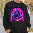 Hipster Wizard Retro Print Sweatshirt Geschenke für Ihn