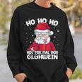 Hol Mir Mal Den Glühwein Annoyed Santa Sweatshirt Geschenke für Ihn