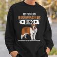 Hundehalter Ist So Ein Bernhardiner Ding Bernhardiner Sweatshirt Geschenke für Ihn