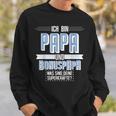 Ich Bin Papa Und Bonuspapa Was Sind Dein Superkraft I'm Sweatshirt Geschenke für Ihn