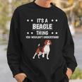 Ist So Ein Beagle Ding Lustiger Spruch Beagle Sweatshirt Geschenke für Ihn