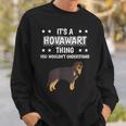 Ist So Ein Hovawart Ding Lustiger Spruch Hovawarts Sweatshirt Geschenke für Ihn