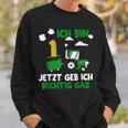 Jetzt Geb Ich Richtig Gas 1St Birthday Boy Tractor S Sweatshirt Geschenke für Ihn