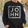 John Minimalism Sweatshirt Geschenke für Ihn