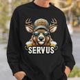 Lausbua Costume Oktoberfest Deer Servus Sweatshirt Geschenke für Ihn